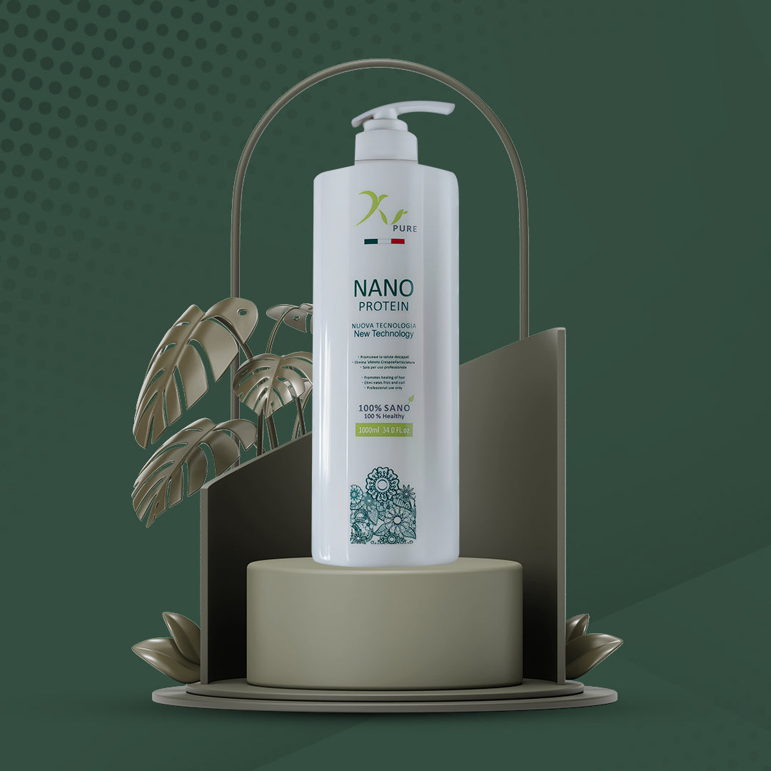 NANO PROTEIN - Traitement Professionnel des Cheveux Étape 2 1000ml